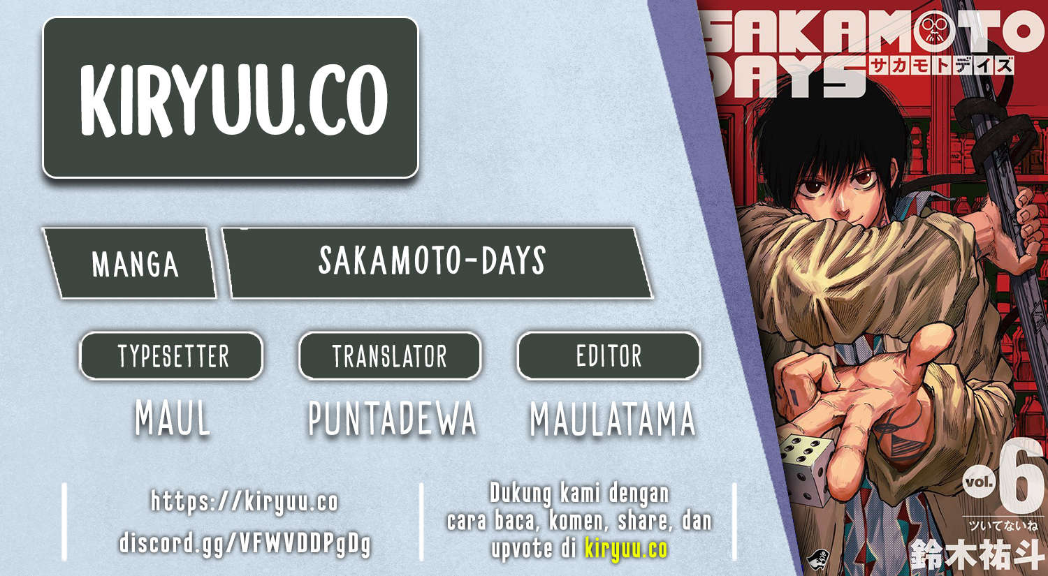 Komik Sakamoto Days Chapter 186 gambar nomor 1