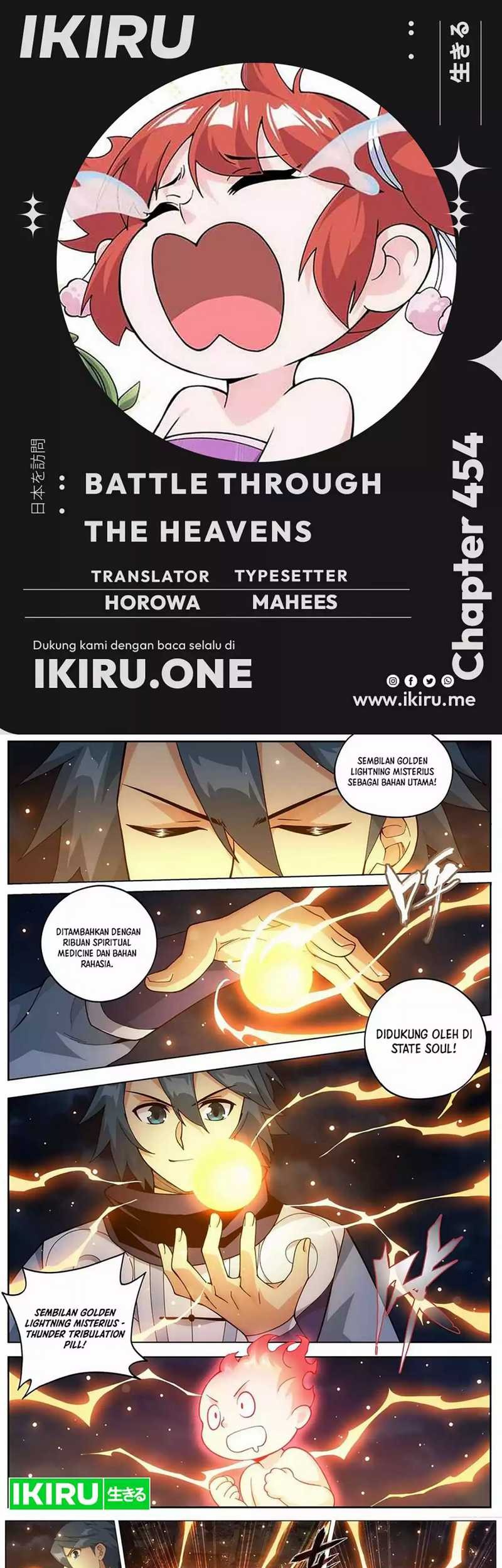 Komik Battle Through the Heavens Chapter 454 gambar nomor 1