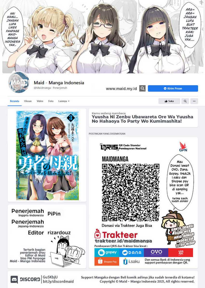 Manga Yuusha ni Zenbu Ubawareta Ore wa Yuusha no Hahaoya to Party wo Kumimashita! Chapter 16 gambar nomor 2