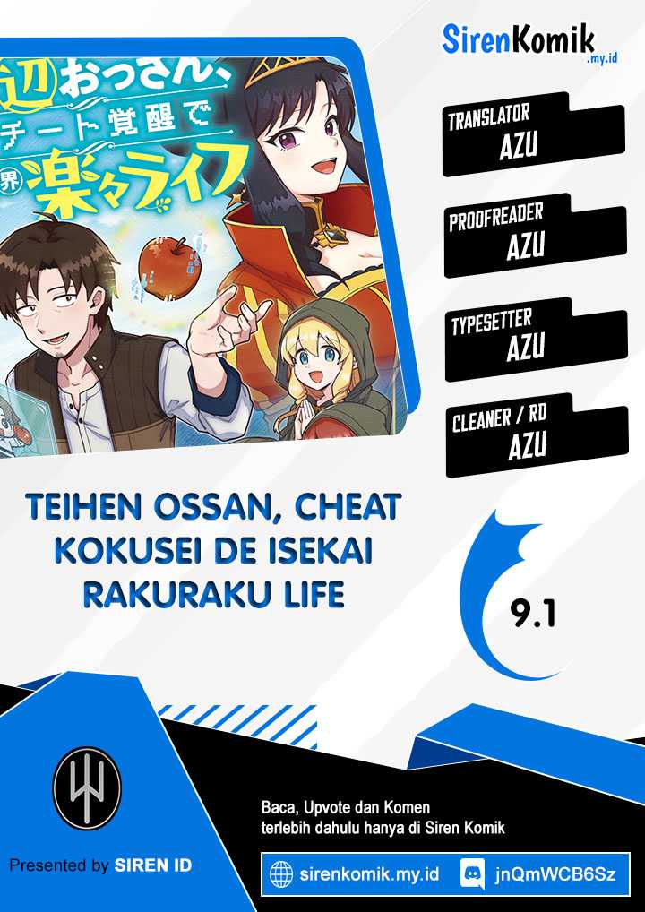 Komik Teihen Ossan, Cheat Kokusei de Isekai Rakuraku Life Chapter 09.1 gambar nomor 1