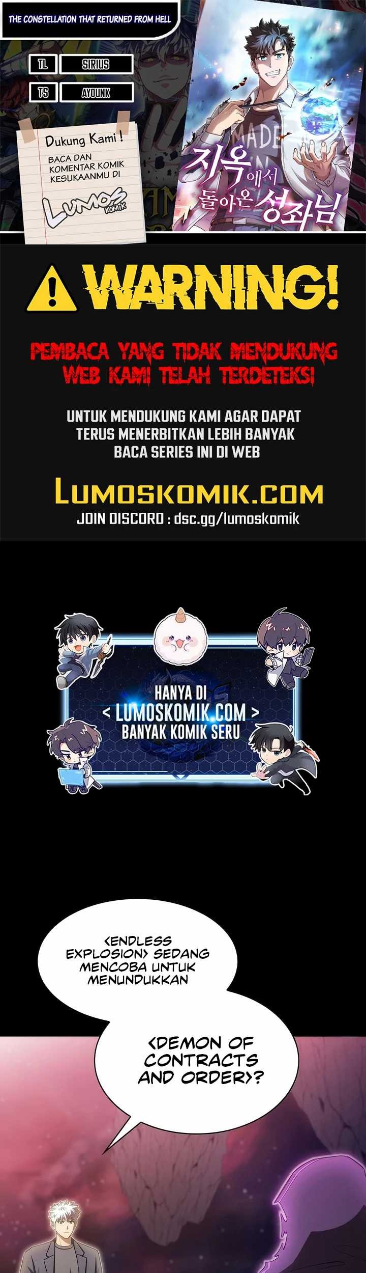 Komik The Constellation that Returned from Hell Chapter 175 gambar nomor 1