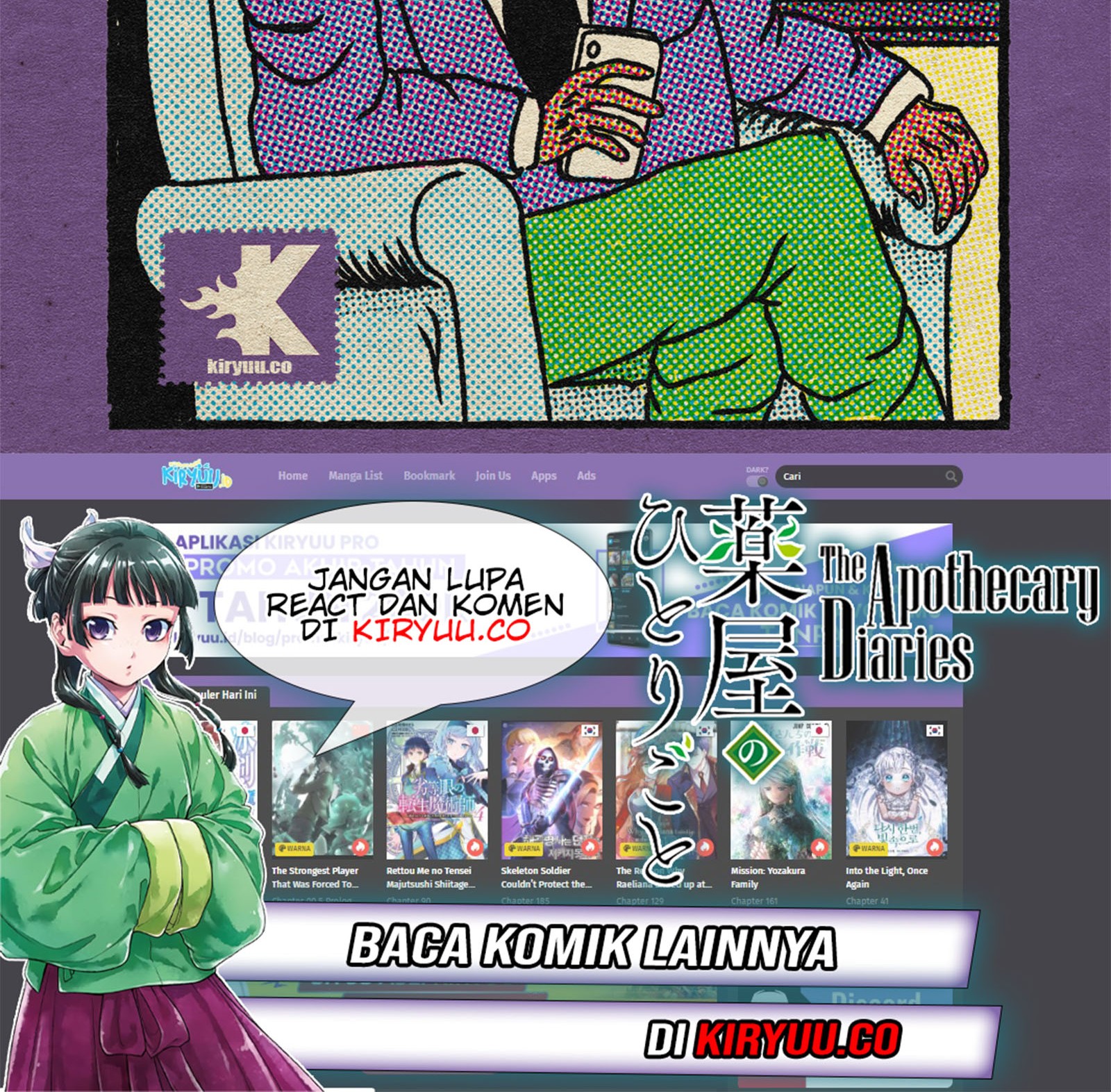 Kusuriya no Hitorigoto Chapter 76.1 Gambar 9