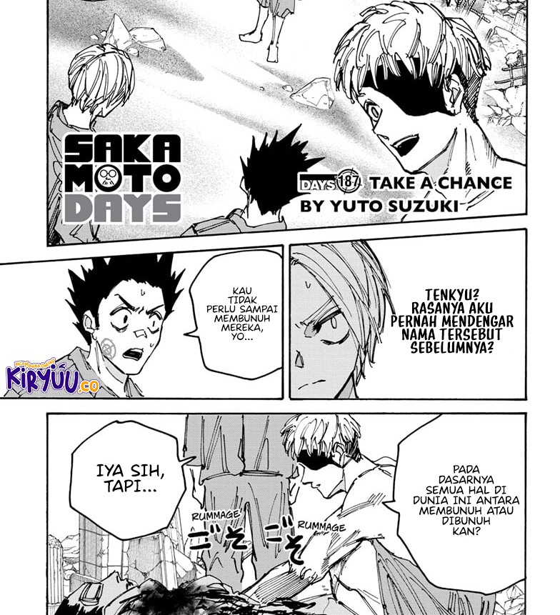 Sakamoto Days Chapter 187 Gambar 3
