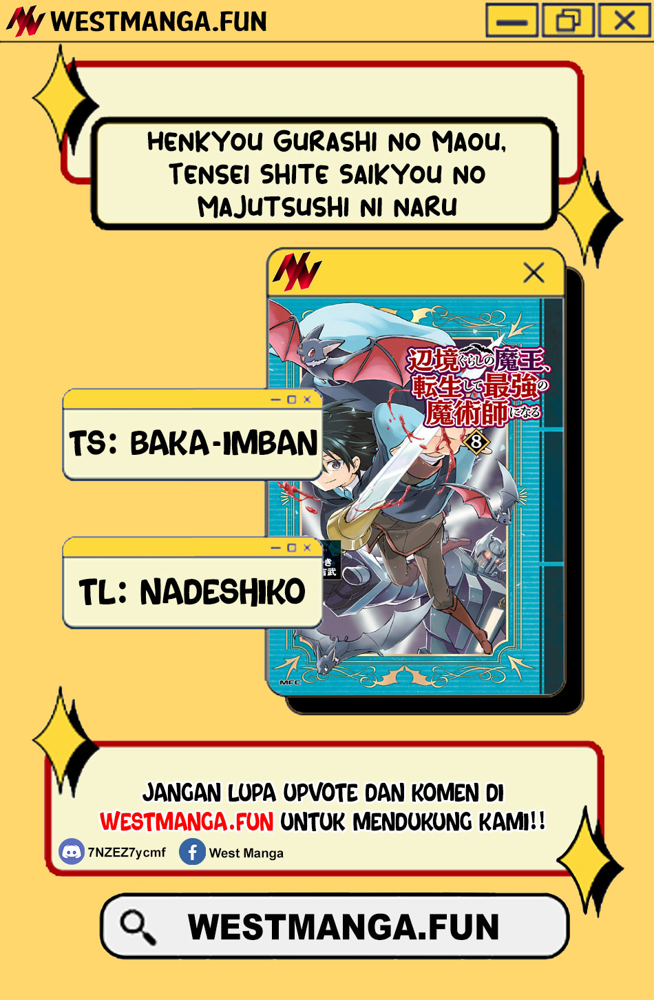 Henkyou Gurashi no Maou, Tensei shite Saikyou no Majutsushi ni naru 〜Aisarenagara Nariagaru Moto Maō wa, Ningen o Shiritai〜 Chapter 44 Gambar 3