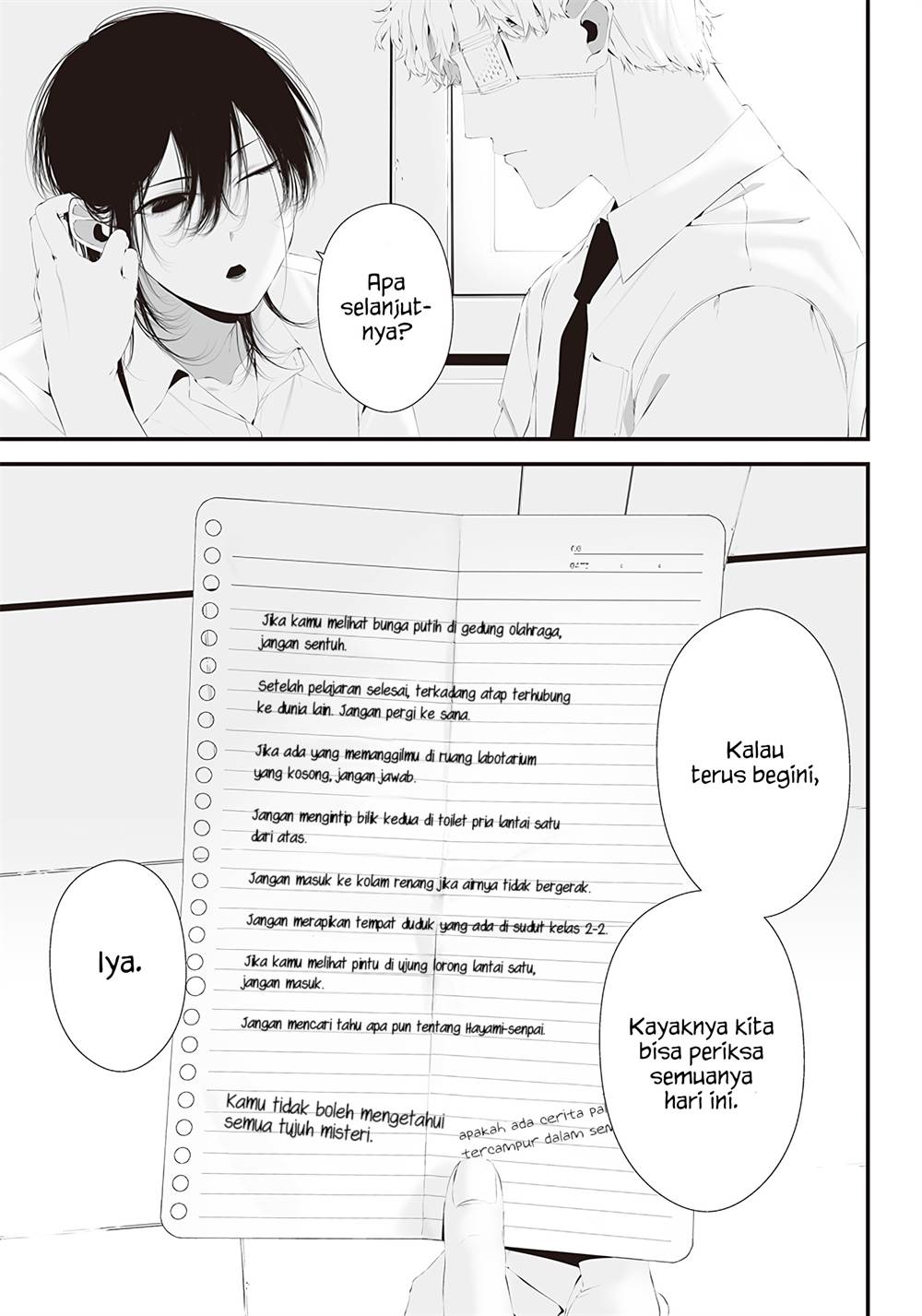 Tsurenai Hodo Aokute Azatoi Kurai ni Akai Chapter 36 Gambar 7