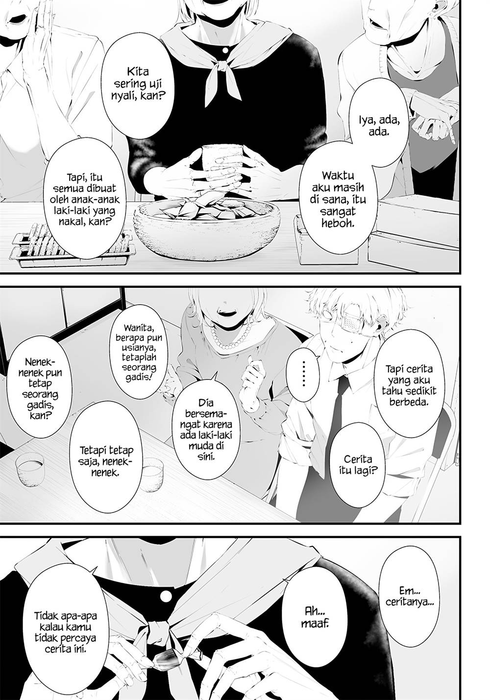 Tsurenai Hodo Aokute Azatoi Kurai ni Akai Chapter 34 Gambar 17