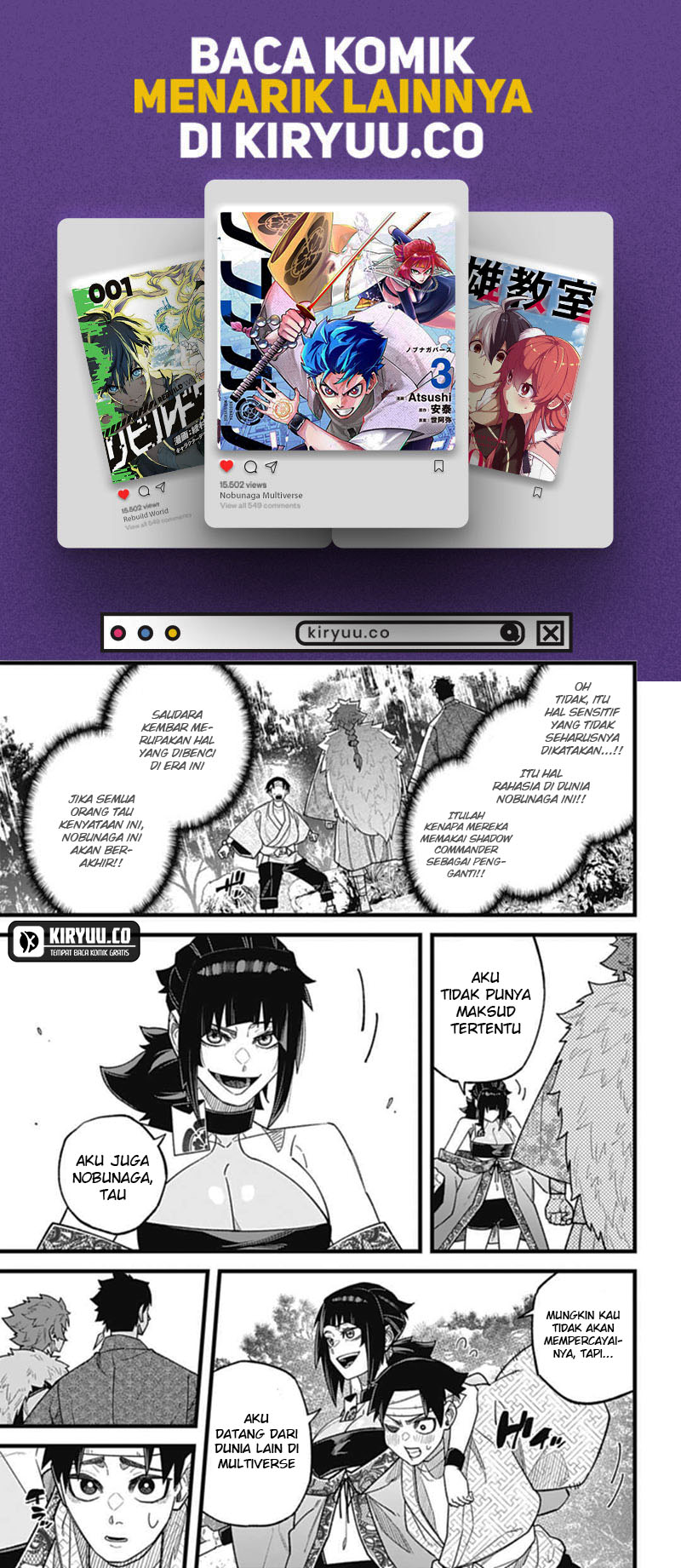 Nobunaga Multiverse Chapter 05.1 Gambar 7