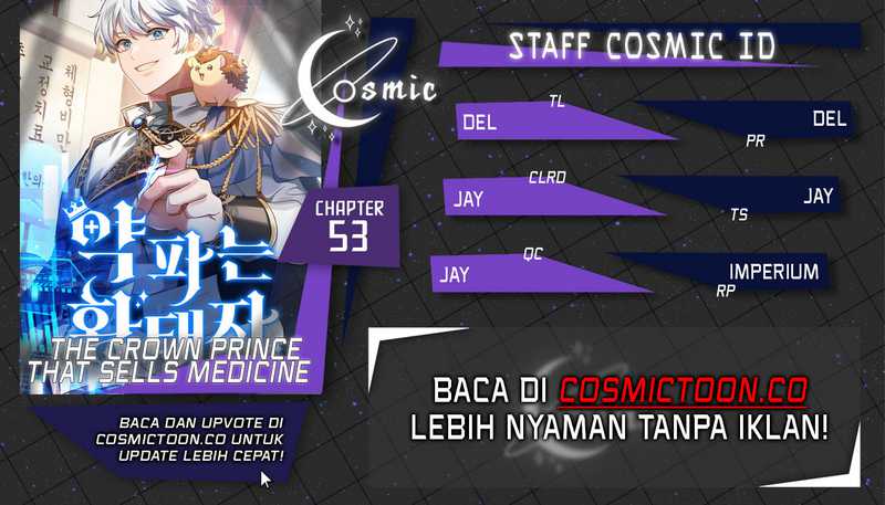 Komik The Crown Prince That Sells Medicine Chapter 53 gambar nomor 1