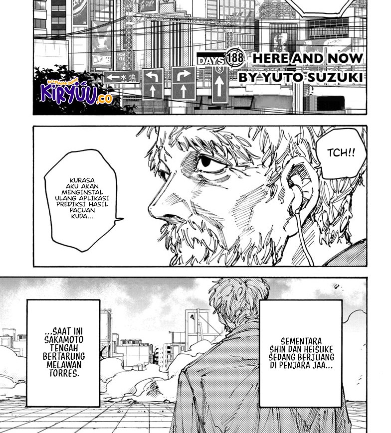 Sakamoto Days Chapter 188 Gambar 3