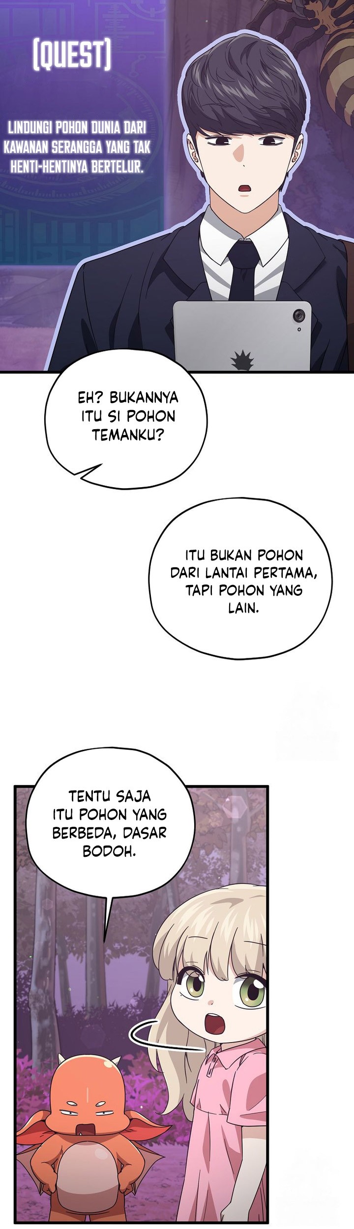 My Dad Is Too Strong Chapter 184 Gambar 36
