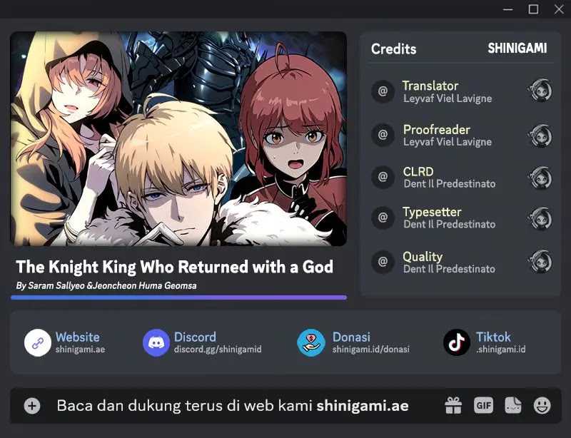 Komik The Knight King Who Returned with a God Chapter 86 gambar nomor 1