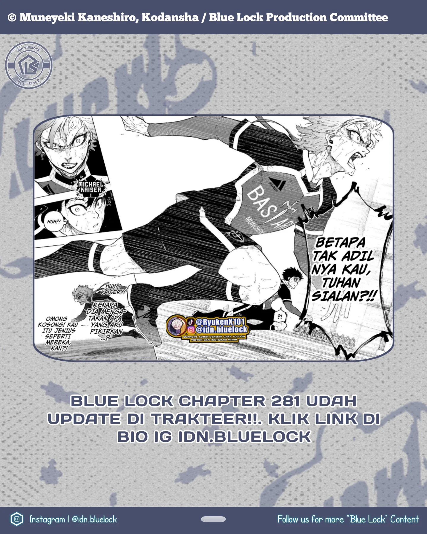 Blue Lock Chapter 280 Gambar 21