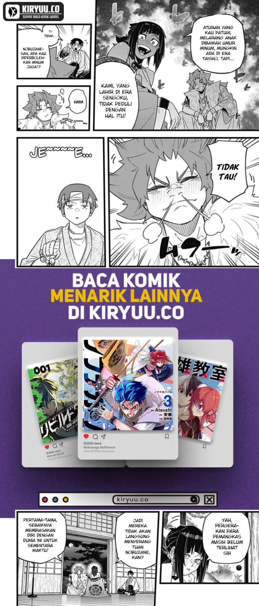 Nobunaga Multiverse Chapter 06.1 Gambar 5