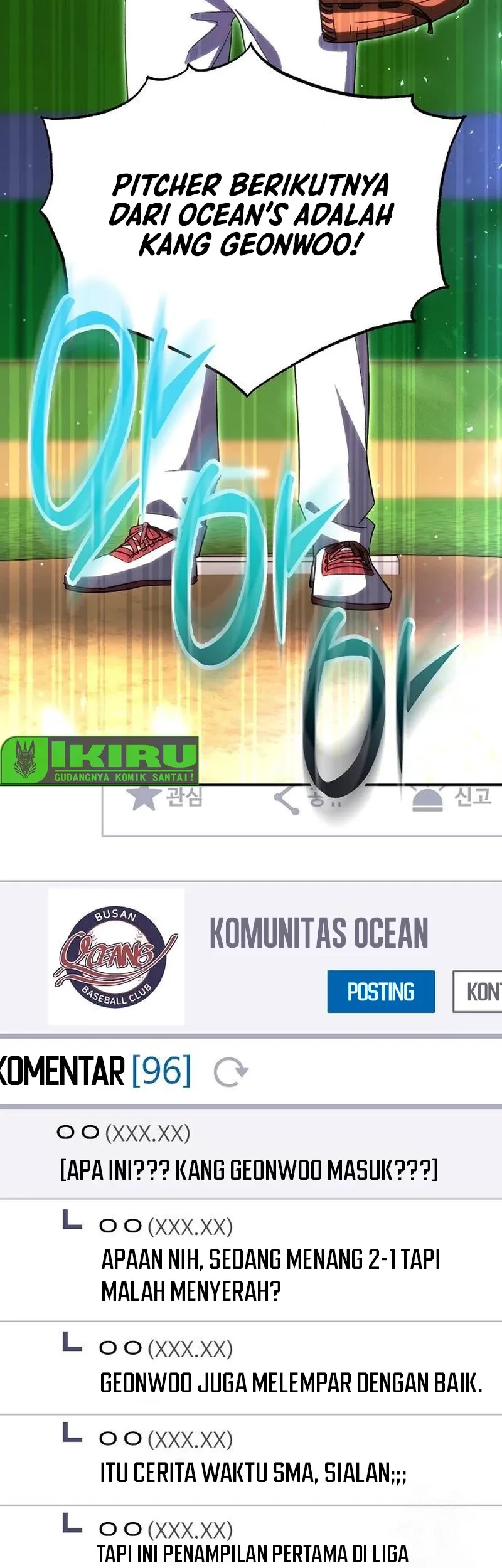 Genius Hitter Hits Fastball Chapter 62 Gambar 49