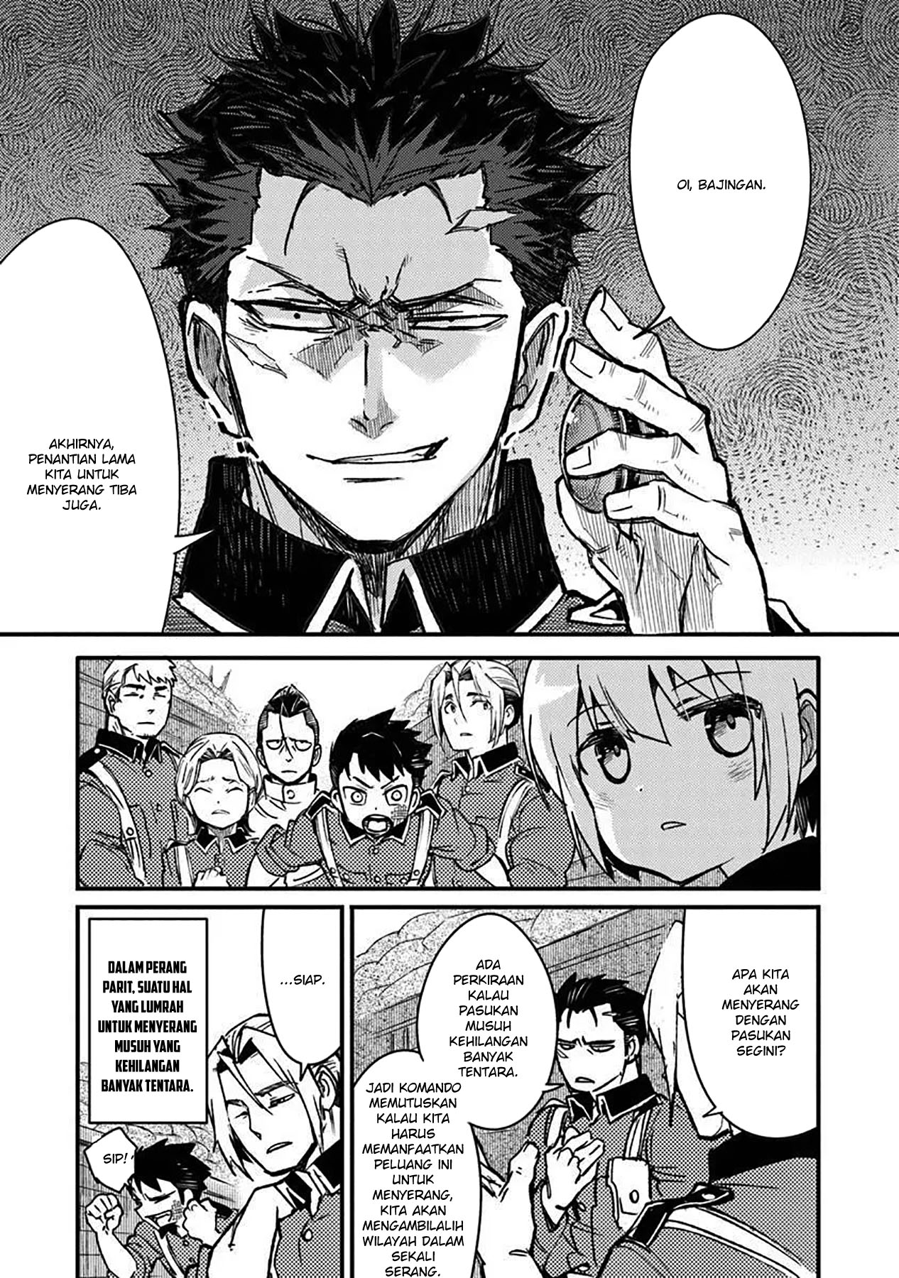 TS Eiseihei-san no Senjou Nikki Chapter 12 Gambar 15