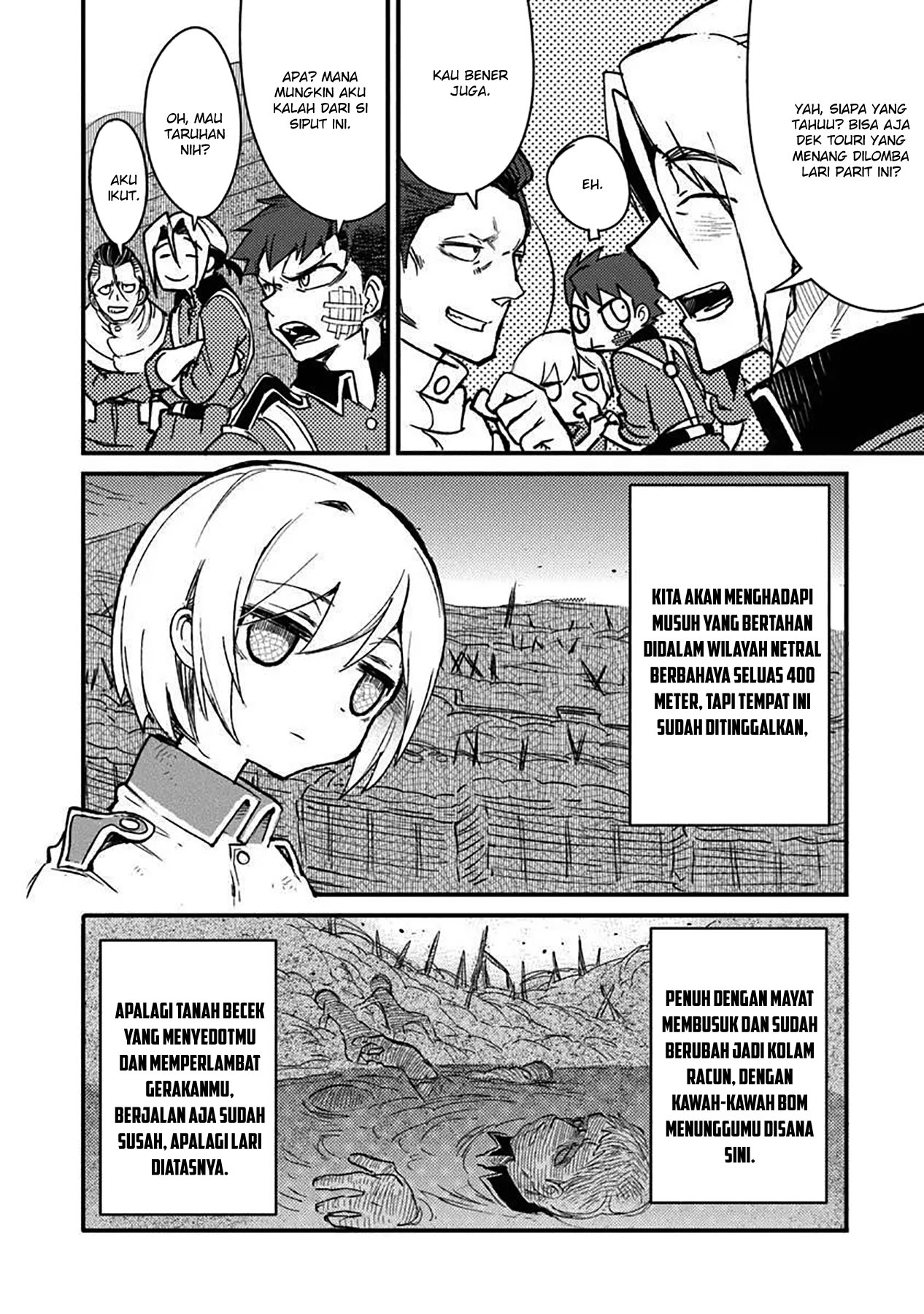 TS Eiseihei-san no Senjou Nikki Chapter 12 Gambar 18