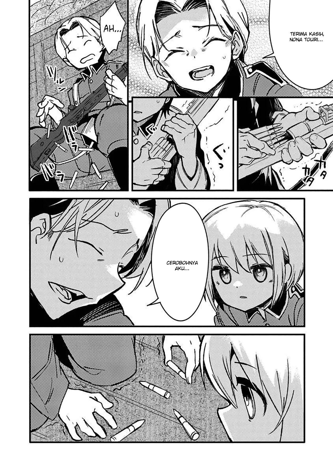 TS Eiseihei-san no Senjou Nikki Chapter 12 Gambar 24