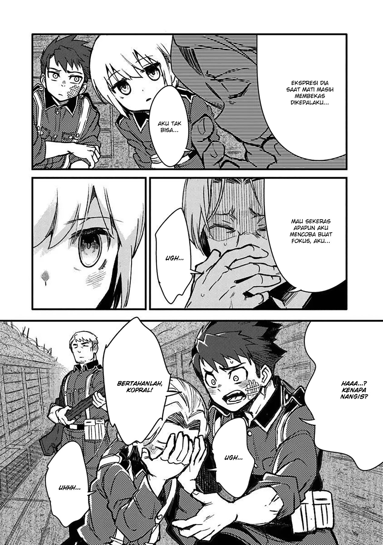 TS Eiseihei-san no Senjou Nikki Chapter 12 Gambar 26