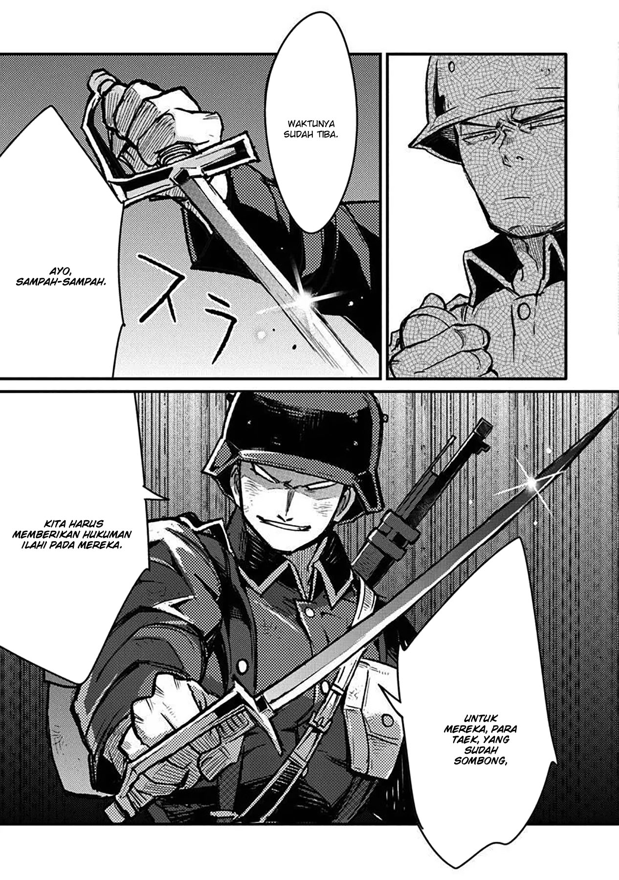 TS Eiseihei-san no Senjou Nikki Chapter 12 Gambar 29