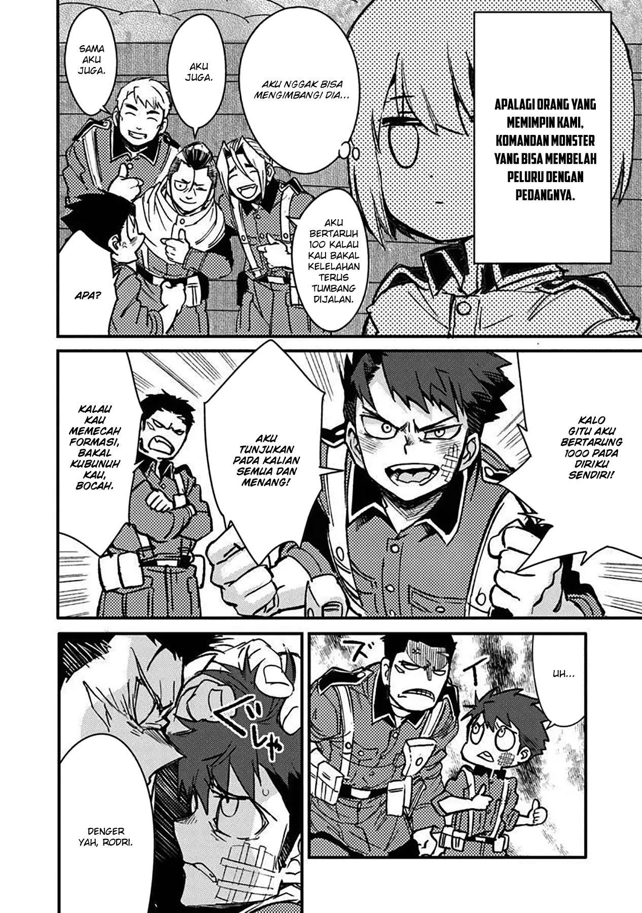 TS Eiseihei-san no Senjou Nikki Chapter 12 Gambar 20