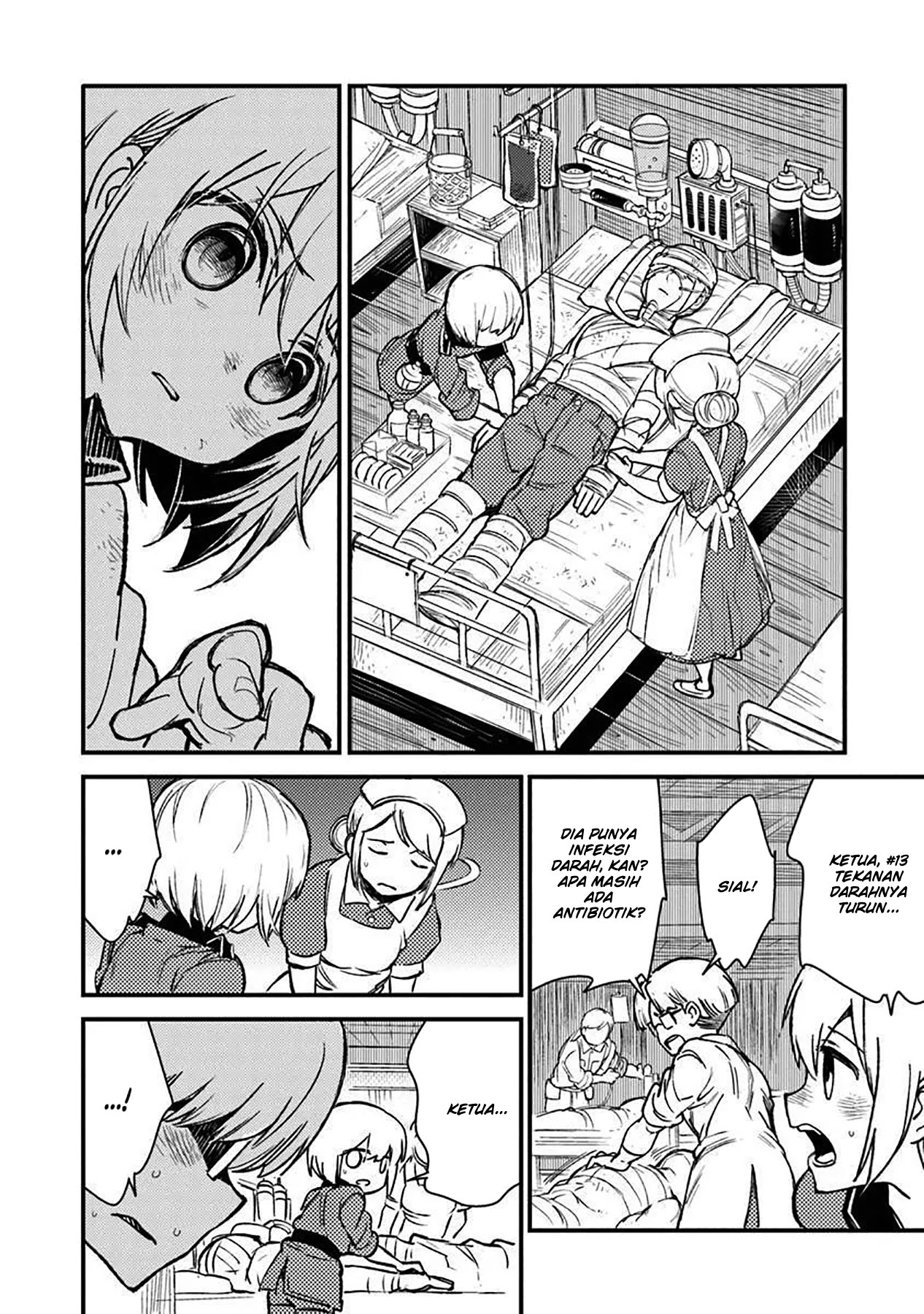 TS Eiseihei-san no Senjou Nikki Chapter 12 Gambar 6