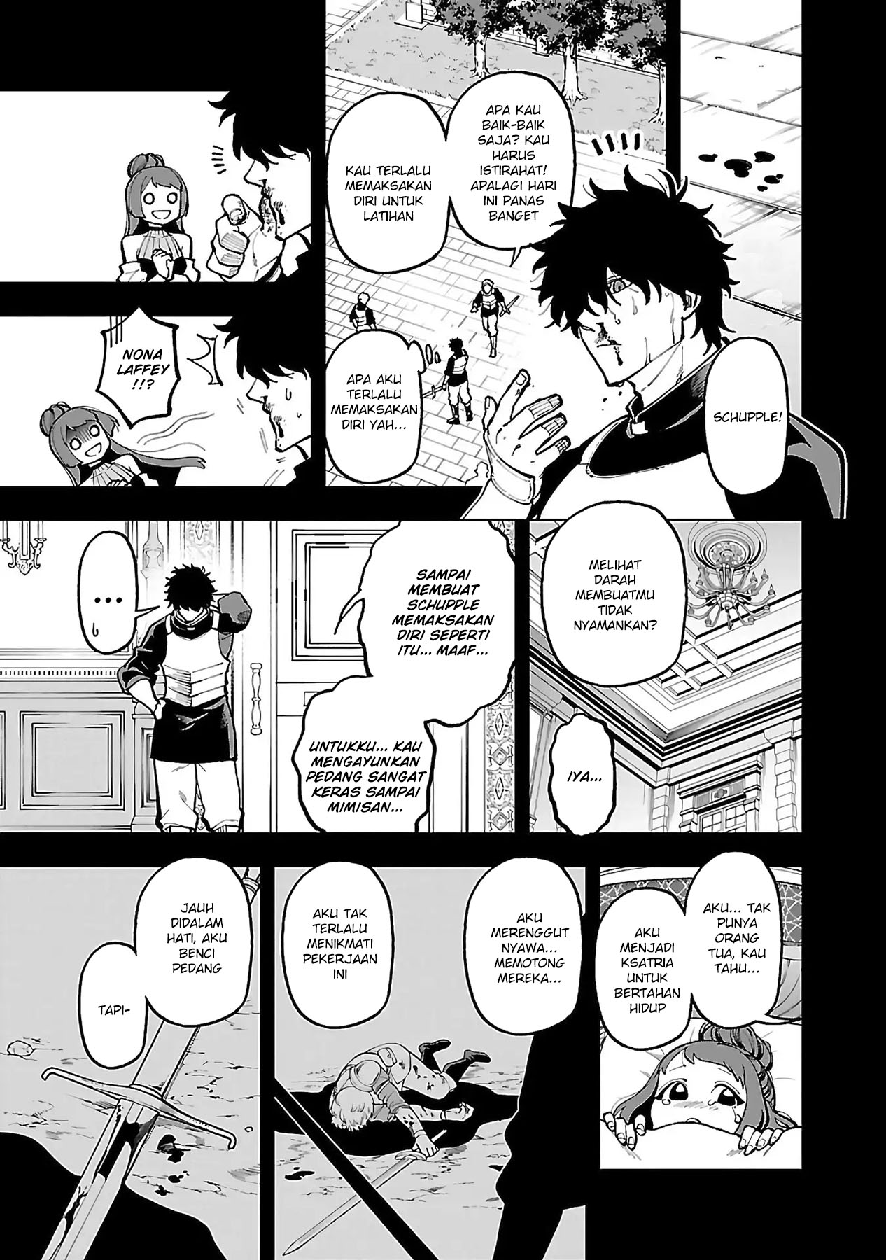 Katainaka no Ossan, Kensei ni Naru ~tada no inaka no kenjutsu shihan datta no ni, taisei shita deshi-tachi ga ore wo hottekurenai ken~ Chapter 27.1 Gambar 15