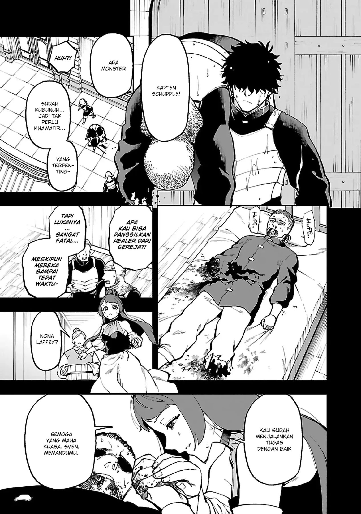 Katainaka no Ossan, Kensei ni Naru ~tada no inaka no kenjutsu shihan datta no ni, taisei shita deshi-tachi ga ore wo hottekurenai ken~ Chapter 27.1 Gambar 17