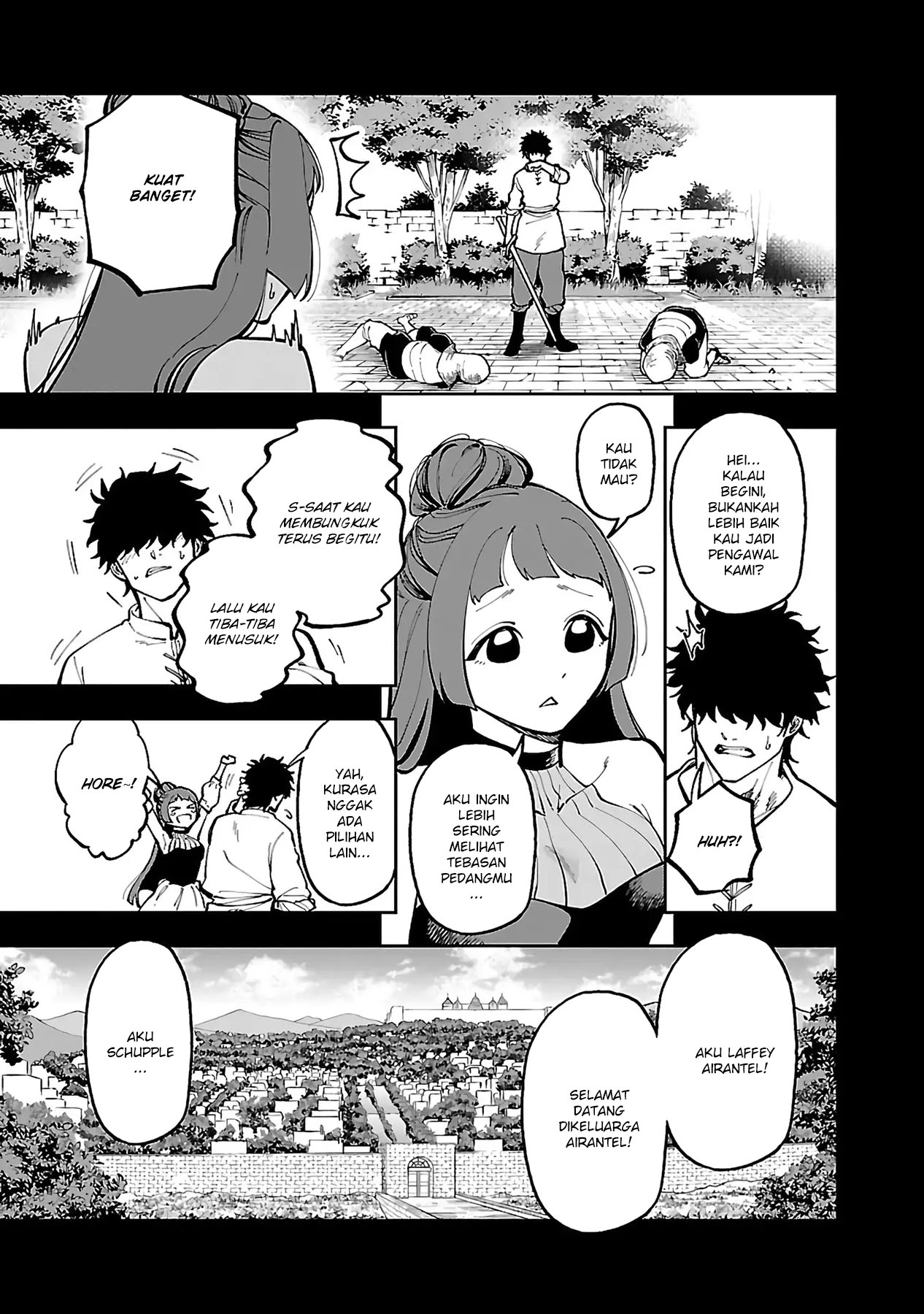 Katainaka no Ossan, Kensei ni Naru ~tada no inaka no kenjutsu shihan datta no ni, taisei shita deshi-tachi ga ore wo hottekurenai ken~ Chapter 27.1 Gambar 13