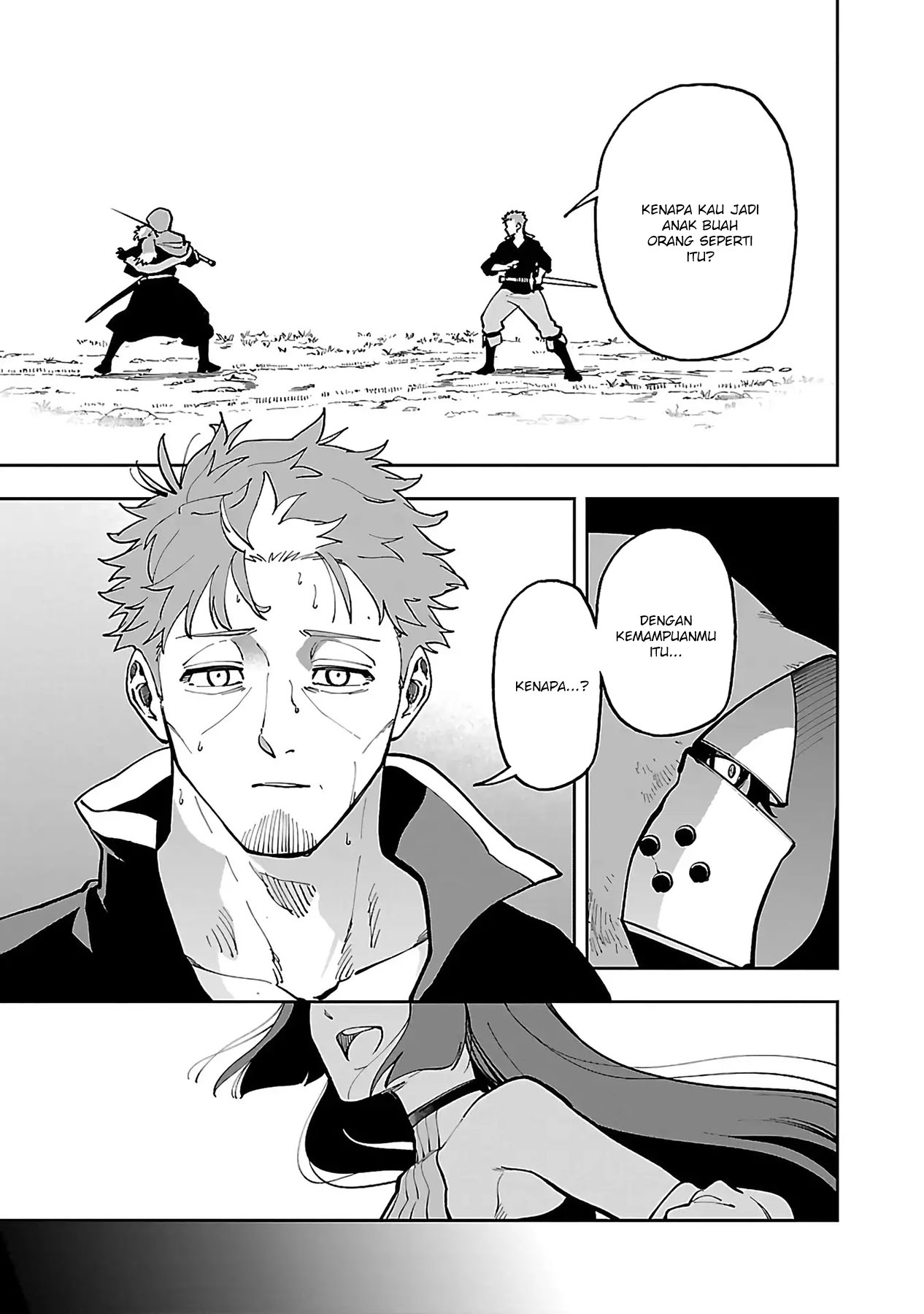 Katainaka no Ossan, Kensei ni Naru ~tada no inaka no kenjutsu shihan datta no ni, taisei shita deshi-tachi ga ore wo hottekurenai ken~ Chapter 27.1 Gambar 9