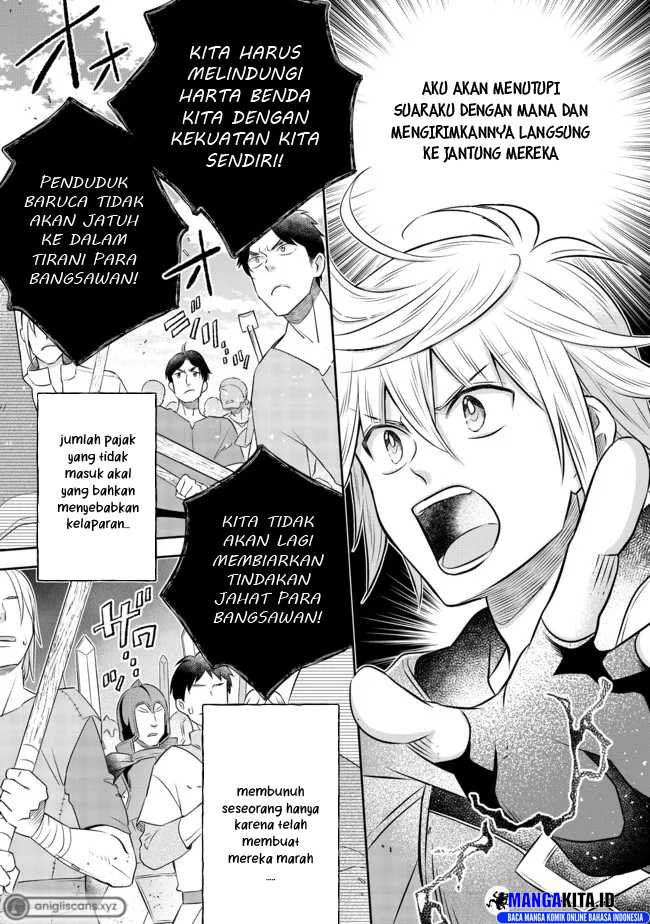 Isekai no Binbou Nouka ni Tensei Shitanode, Renga o Tsukutte Shiro o Tateru Koto ni Shimashita Chapter 13.2 Gambar 12