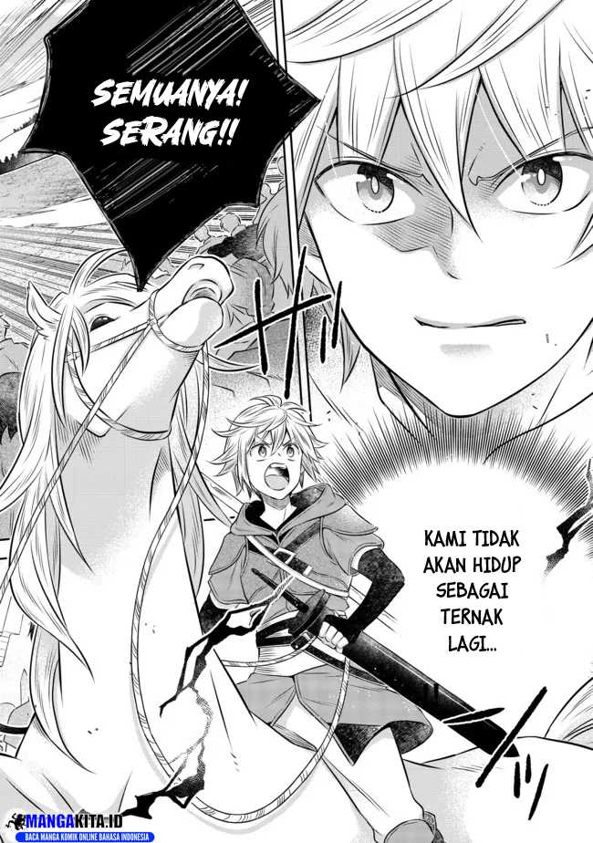 Isekai no Binbou Nouka ni Tensei Shitanode, Renga o Tsukutte Shiro o Tateru Koto ni Shimashita Chapter 13.2 Gambar 13