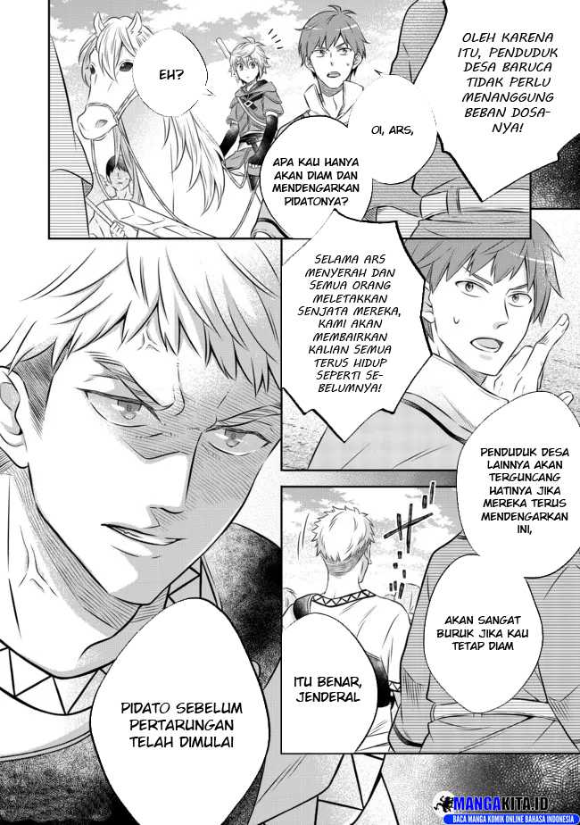 Isekai no Binbou Nouka ni Tensei Shitanode, Renga o Tsukutte Shiro o Tateru Koto ni Shimashita Chapter 13.2 Gambar 9