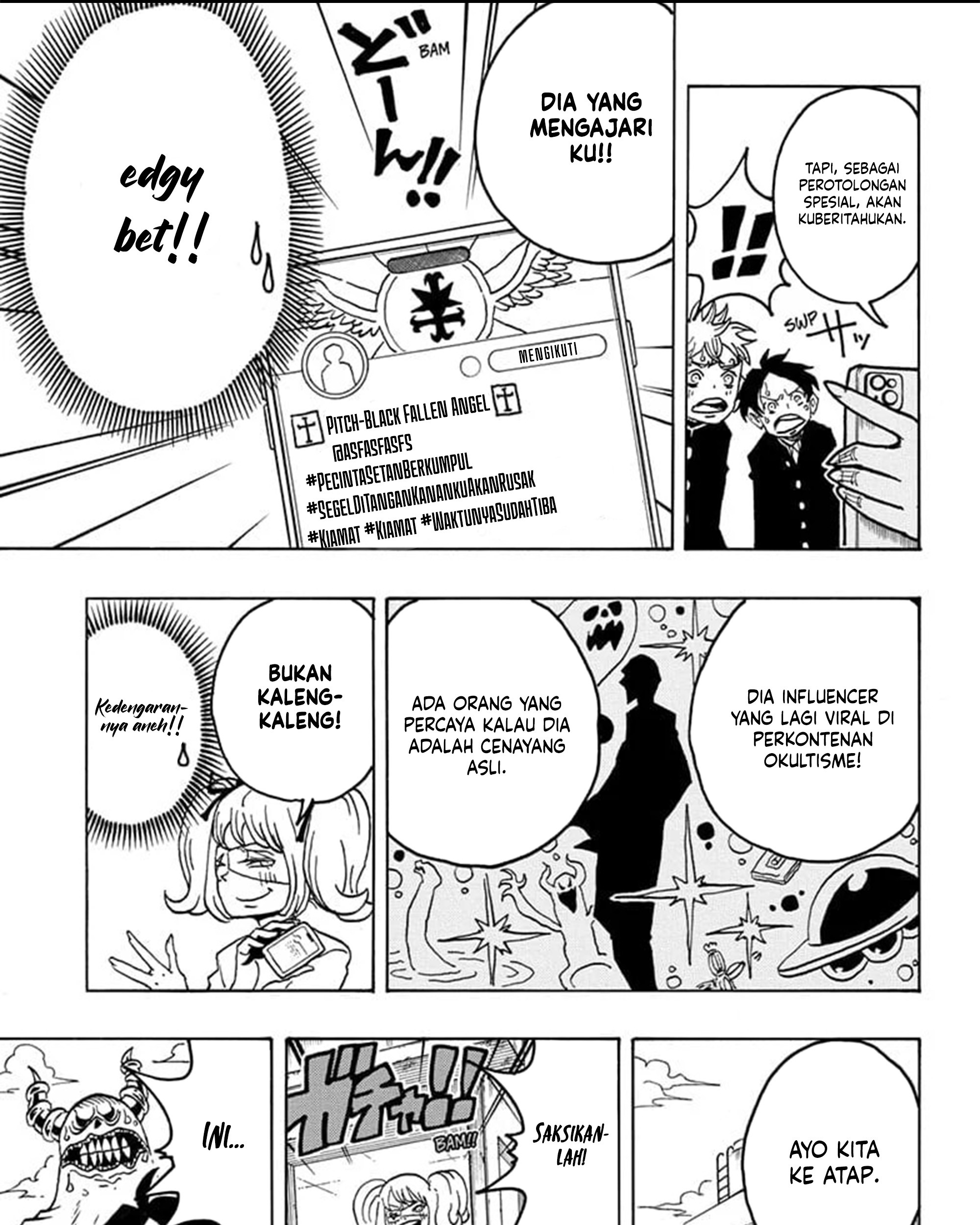 Exorcist no Kiyoshi-kun Chapter 18 Gambar 22