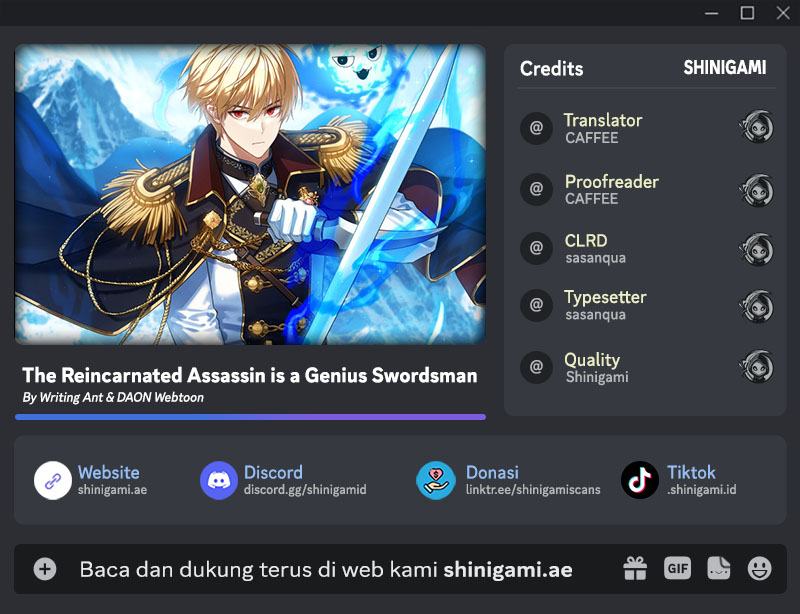 Komik The Reincarnated Assassin is a Genius Swordsman Chapter 38 gambar nomor 1