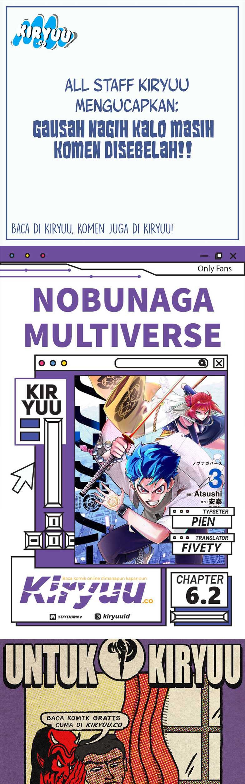 Komik Nobunaga Multiverse Chapter 06.2 gambar nomor 1