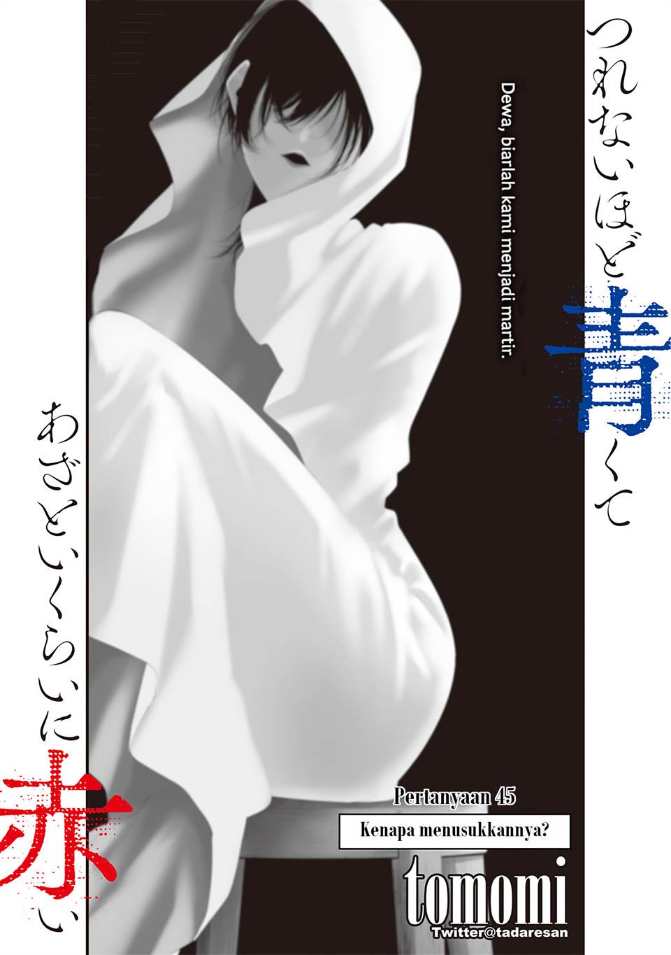 Tsurenai Hodo Aokute Azatoi Kurai ni Akai Chapter 45 Gambar 6