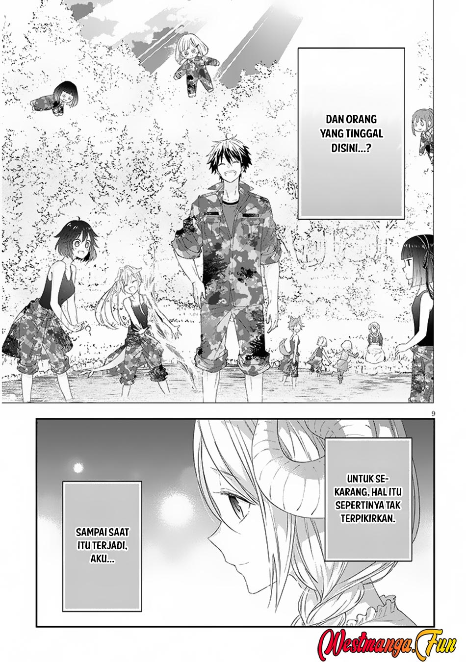 Maou ni Natte node – Dungeon Tsukutte Jingai Musume to Honobono suru Chapter 75.1 Gambar 12