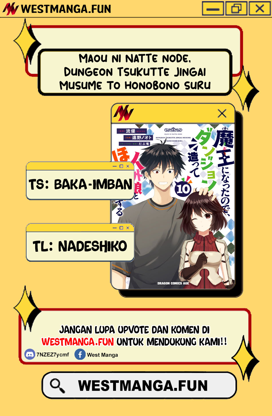 Maou ni Natte node – Dungeon Tsukutte Jingai Musume to Honobono suru Chapter 75.1 Gambar 3