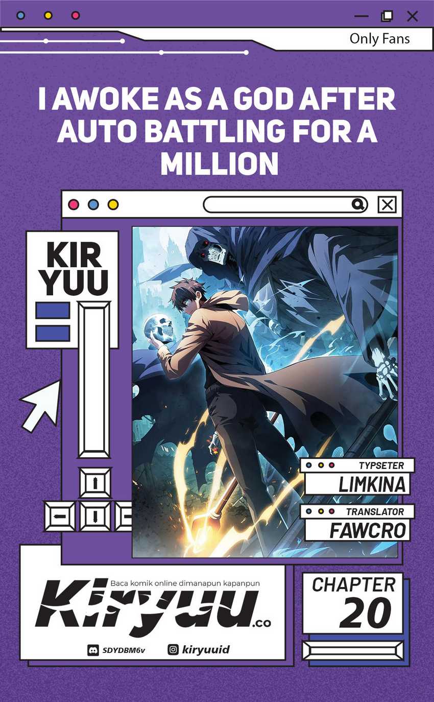 Komik I Awoke as a God After Auto Battling For a Million Years (Idle Player Returns as a God) Chapter 20 gambar nomor 1