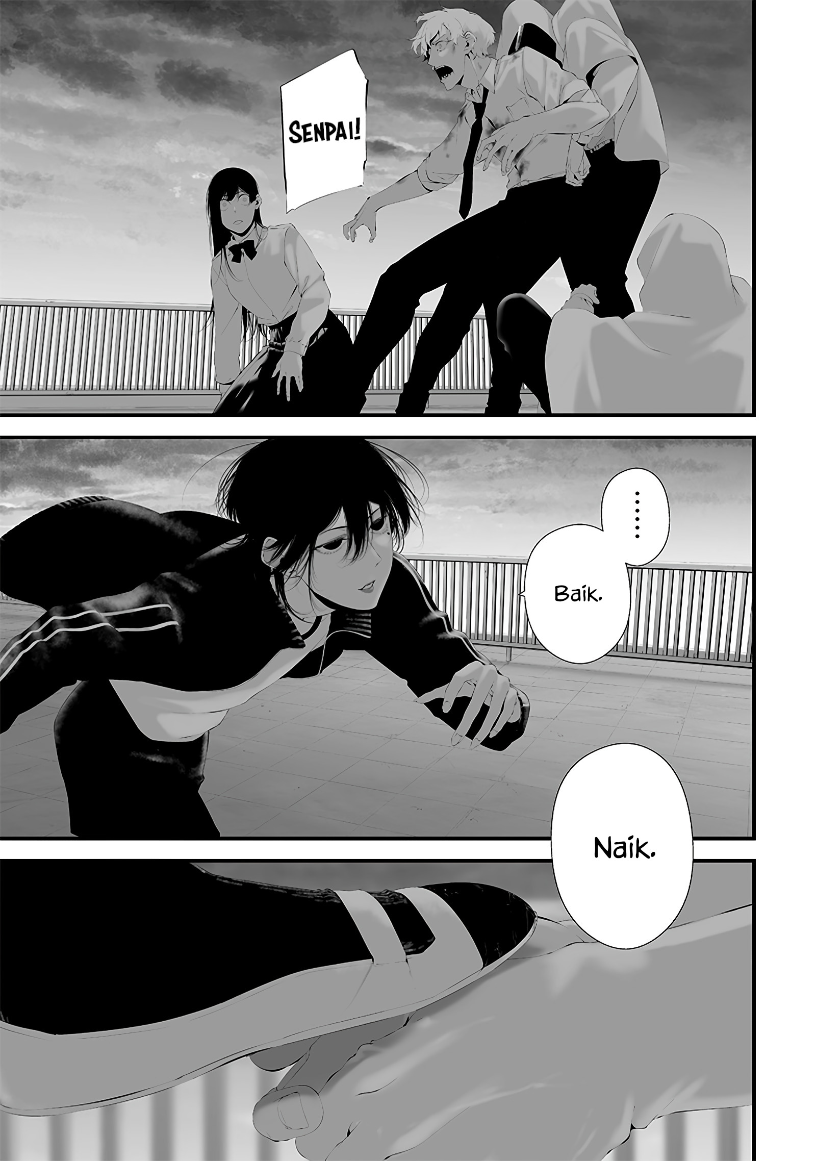 Tsurenai Hodo Aokute Azatoi Kurai ni Akai Chapter 47 Gambar 20