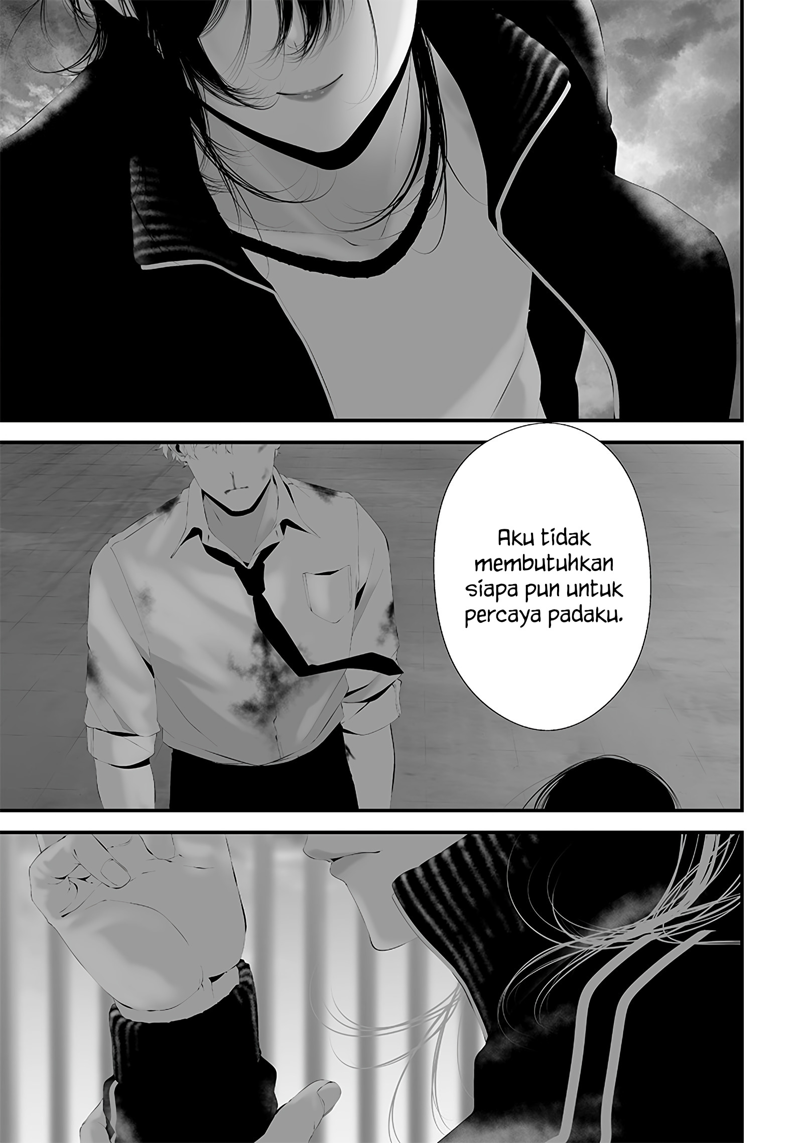 Tsurenai Hodo Aokute Azatoi Kurai ni Akai Chapter 47 Gambar 23