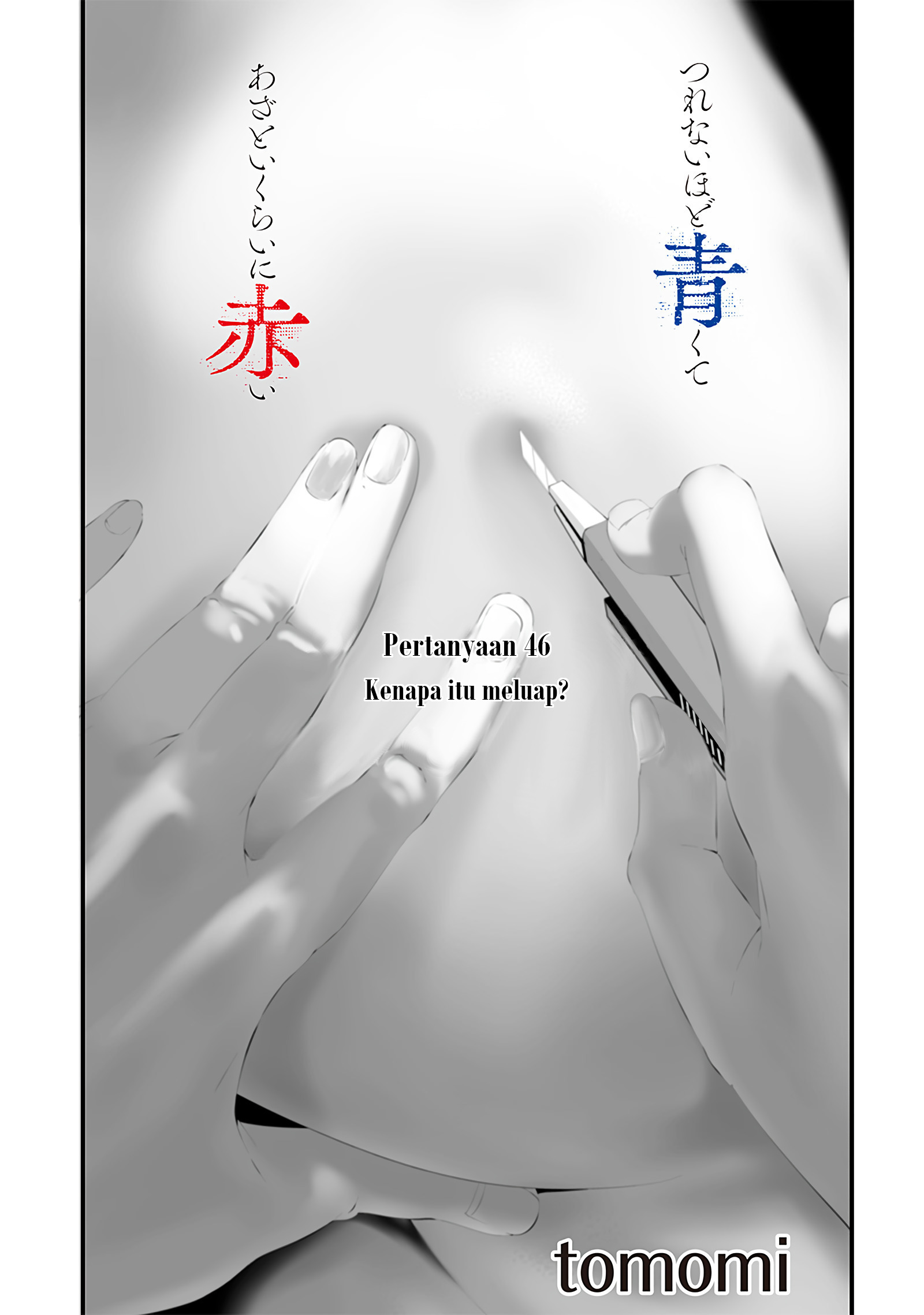 Tsurenai Hodo Aokute Azatoi Kurai ni Akai Chapter 46 Gambar 3