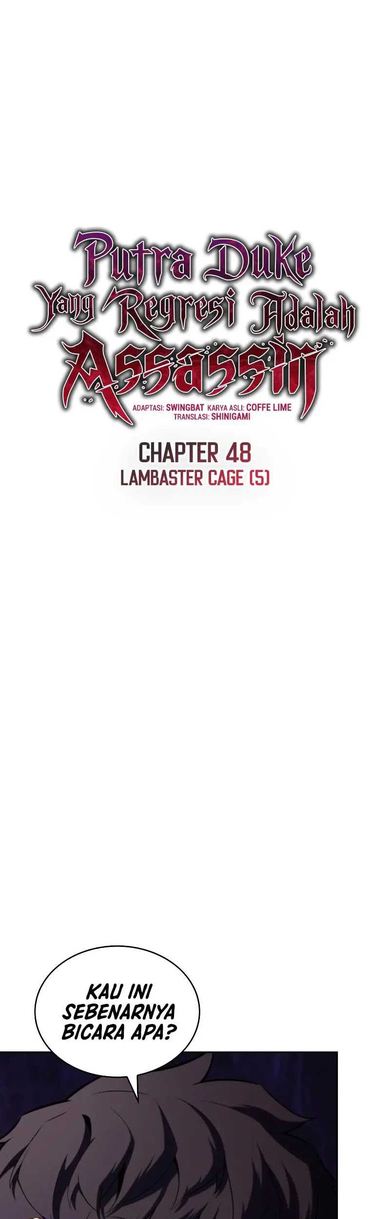 The Regressed Son Of A Duke Is An Assassin Chapter 48 Gambar 4