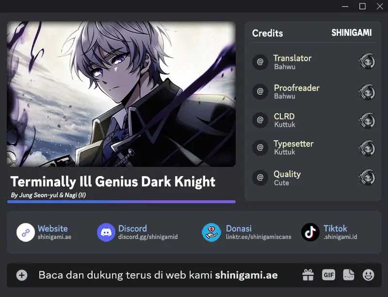 Komik Terminally-Ill Genius Dark Knight Chapter 82 gambar nomor 1