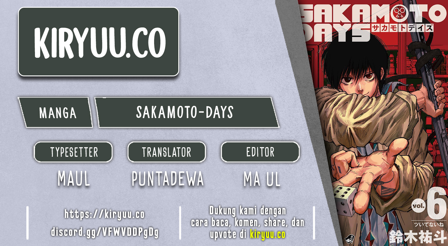 Komik Sakamoto Days Chapter 190 gambar nomor 1
