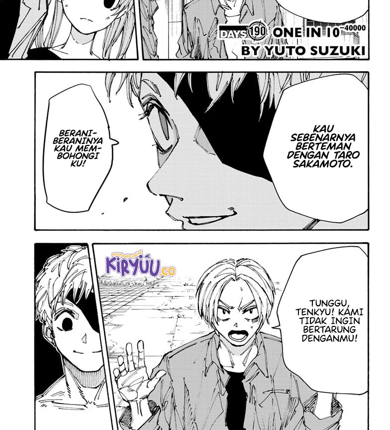 Sakamoto Days Chapter 190 Gambar 3