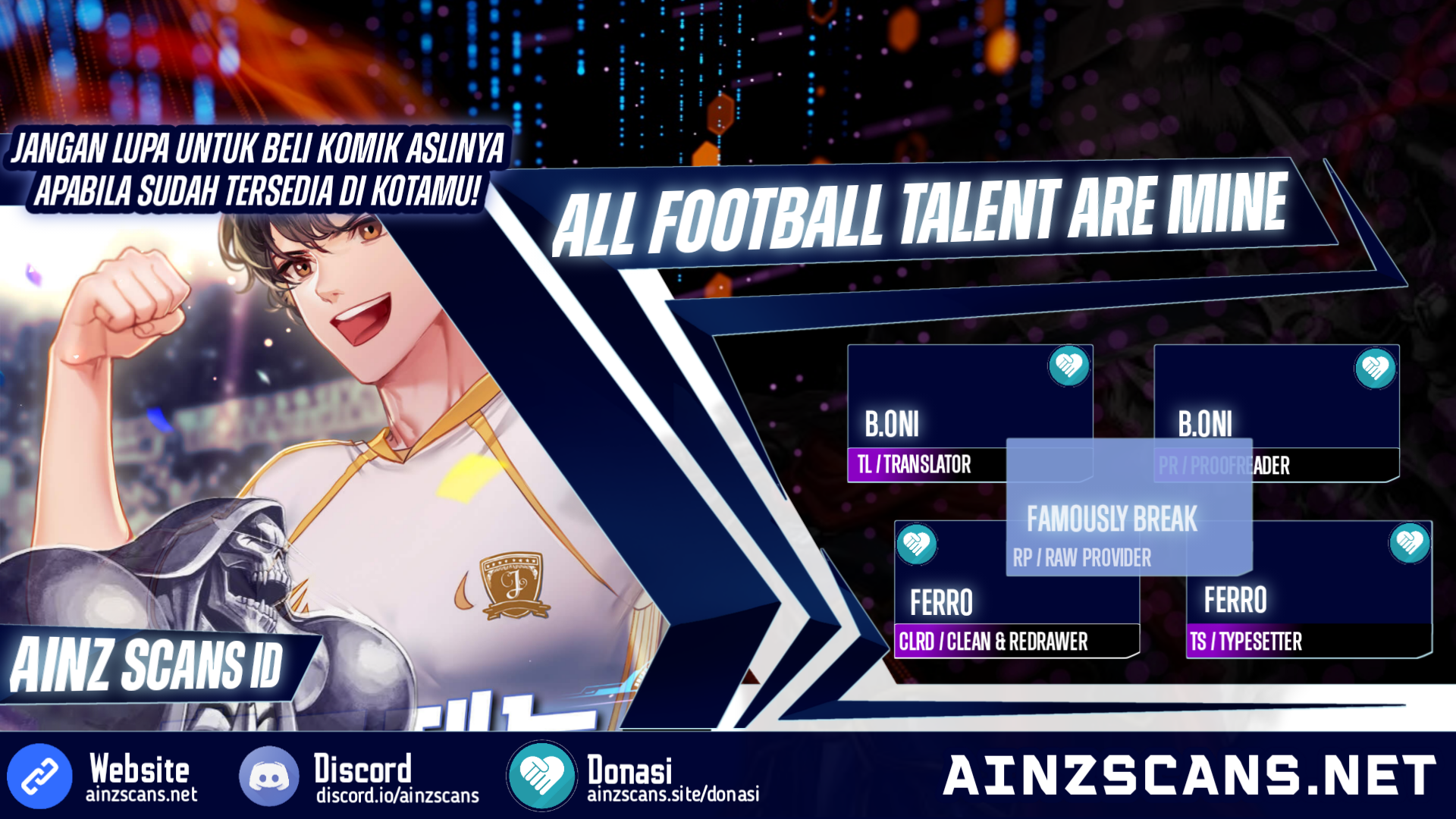 Komik All Football Talents Are Mine Chapter 75 gambar nomor 1