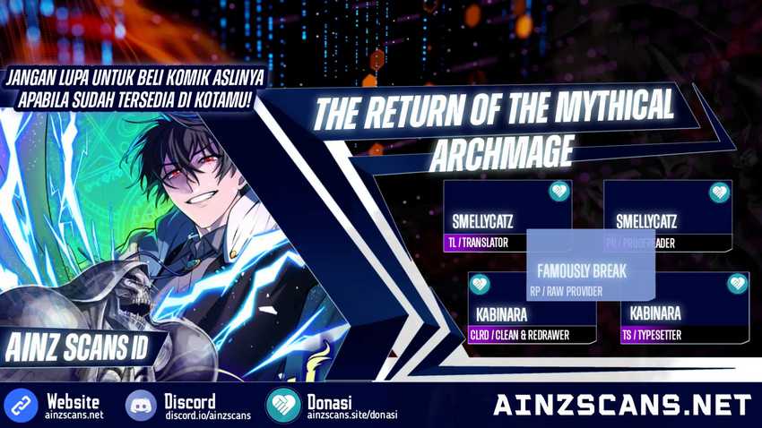 Manhwa The Return of the Mythical Archmage Chapter 19 gambar nomor 2