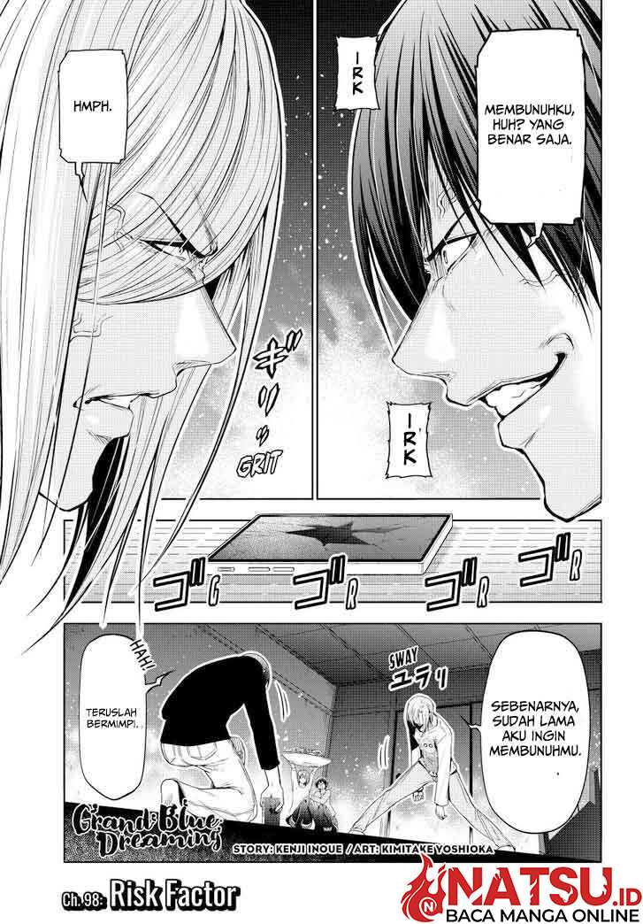 Manga Grand Blue Chapter 98 gambar nomor 2