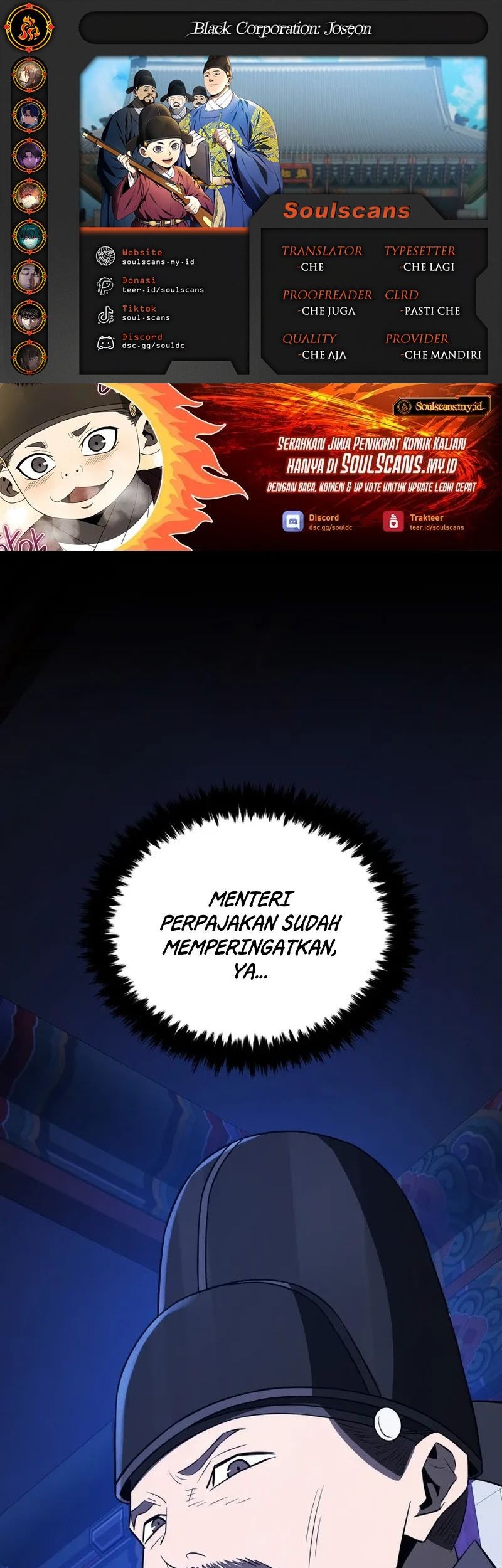 Komik Black Corporation: Joseon Chapter 60 gambar nomor 1
